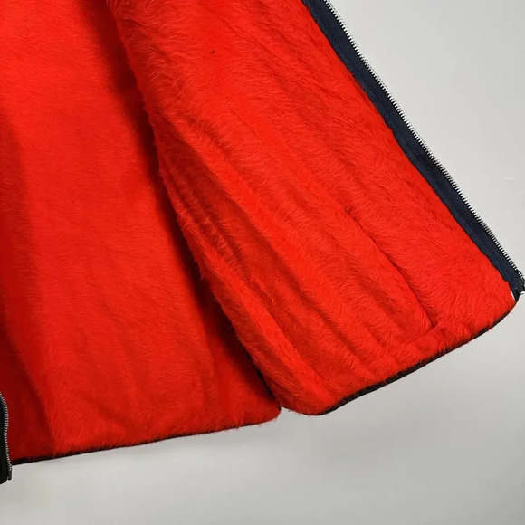 Vintage Navy Blue Quilted Vest  Medium‎ - Picture 3 of 4